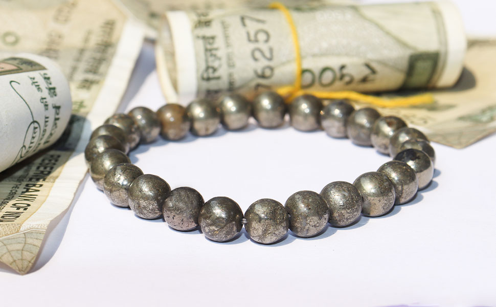 money magnet bracelet aka pyrite bracelet
